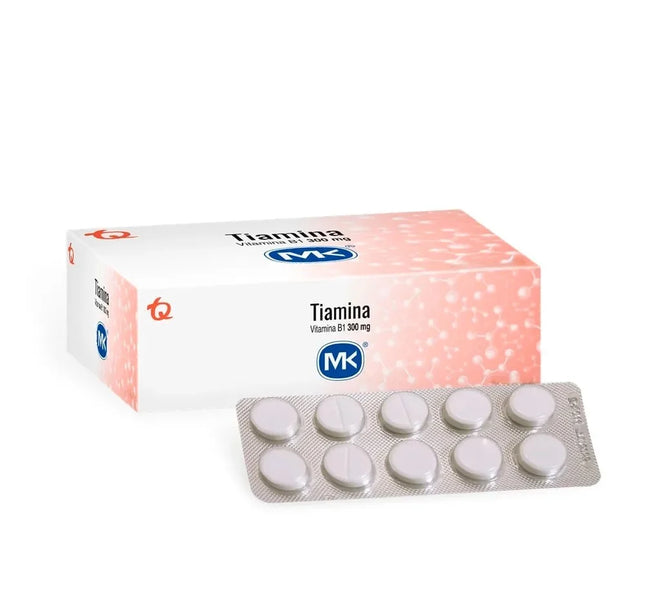 Tiamina 300 Mg 250 Tabletas Mk