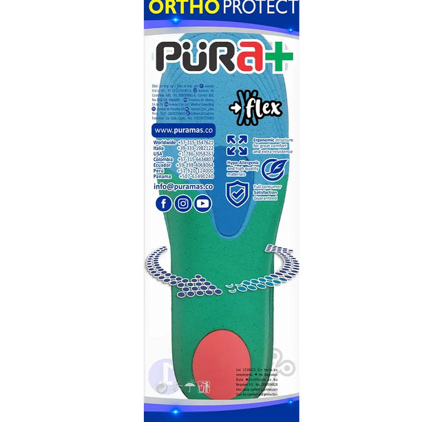 Plantillas Taloneras Sport Pura+ X 1 Par