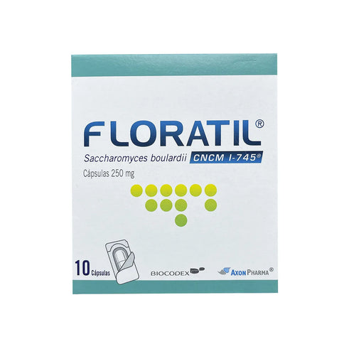 Floratil 250 Mg 10 Capsulas
