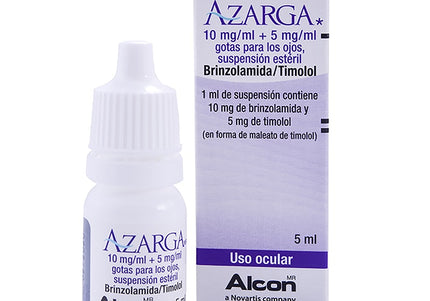 Azarga Soluc.Oftalmica 5 Ml(A)(3%+)