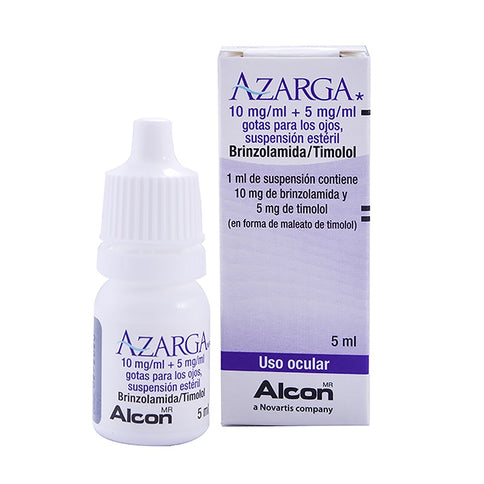 Azarga Soluc.Oftalmica 5 Ml(A)(3%+)