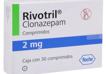 Rivotril 2.0 Mg 30 Tabletas
