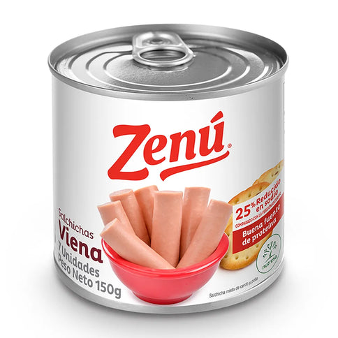 Salchicha Viena Zenu 150 Gr