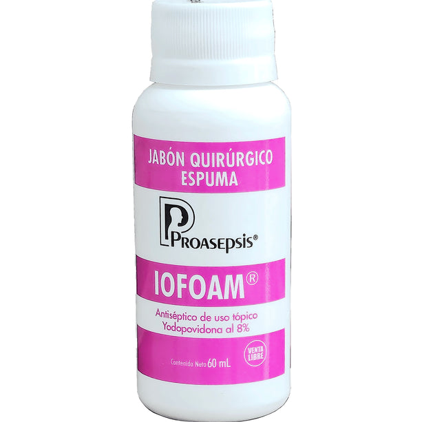 Jabón Quirurgico Iofoam Yodo 8% 60Ml
