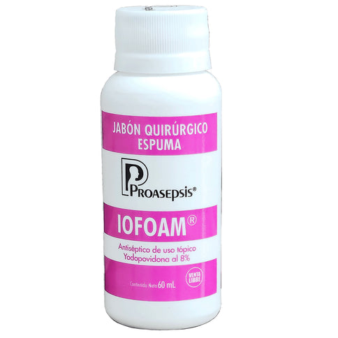Jabón Quirurgico Iofoam Yodo 8% 60Ml