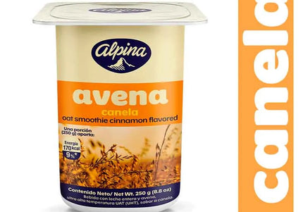 Avena Alpina Canela Vaso 250 G