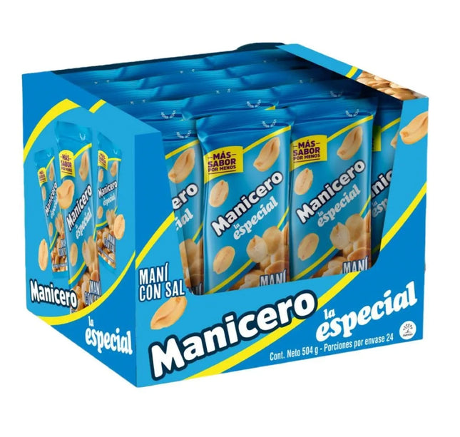 Pasabocas Especial Manicero Salado 21Gr 24Und