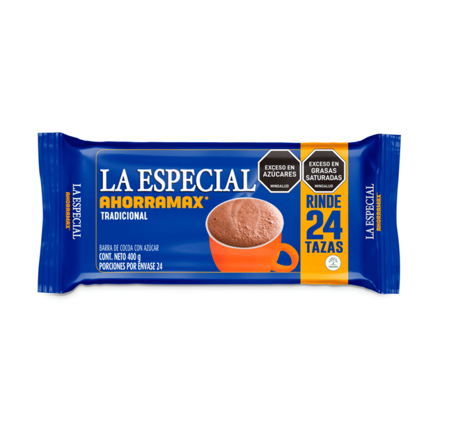 Chocolate La Especial Ahorramax Barra 400Grs
