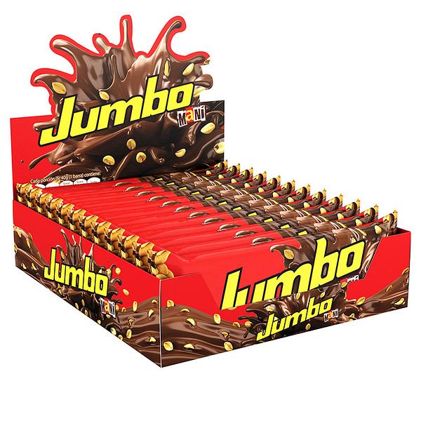 Chocolatina Jumbo Mani 90 Gr 12 Unds