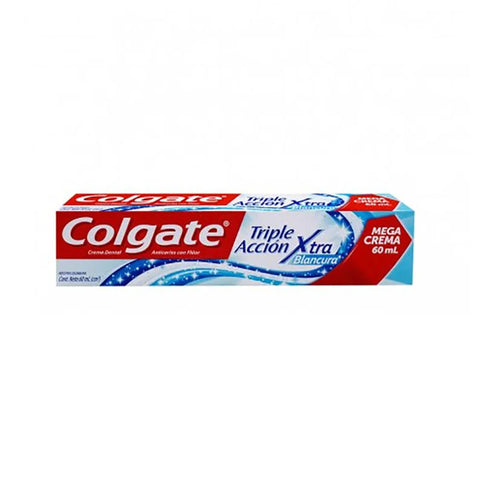 Crema Colgate Triple Accion Extra Blancura 60 Ml Meg.Cre