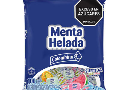 Menta Helada Colombina 100 Und