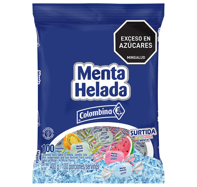 Menta Helada Colombina 100 Und