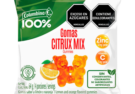 Gomas 100 % Vit C 64 Gr