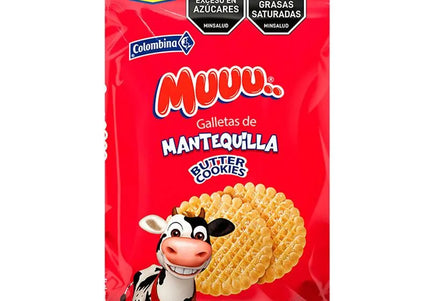 Galletas Muuu Mantequilla Bolsa 18 Unds