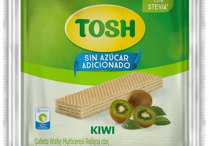 Galleta Tosh Wafer Multicereal Kiwi 6 Und