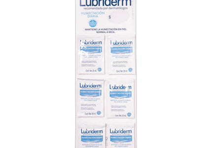 Lubriderm Humectación Diaria Ristra 6 Sobres 25 Ml