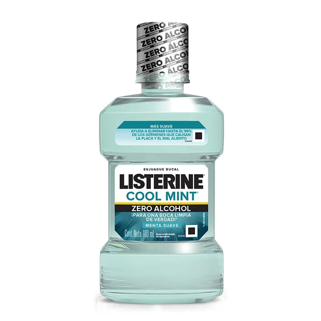 LISTERINE C.MINT ZERO SIN ALCOHOL 180 ML