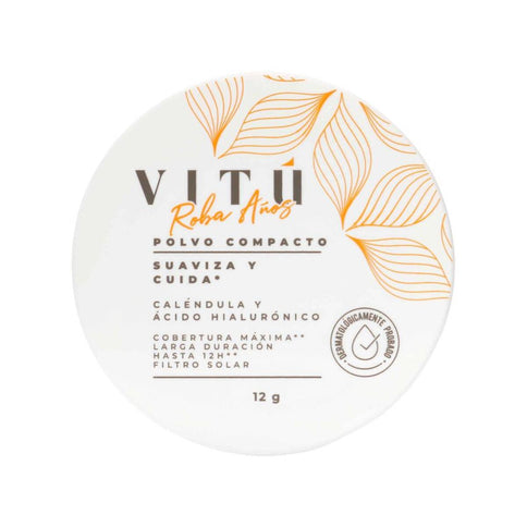 Polvo Compacto Trigo Vitu #2 Avellana 12Grs