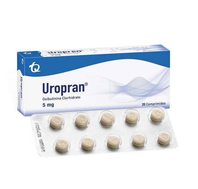 Uropran 5 Mg 20 Tabletas