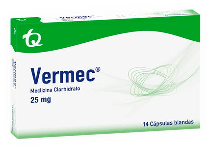 Vermec 25 Mg 14 Caps Mk