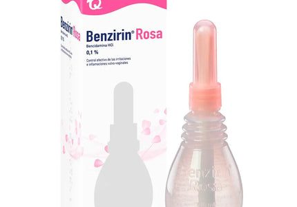 Benzirin Rosa Ducha Vaginal Canula 140Ml