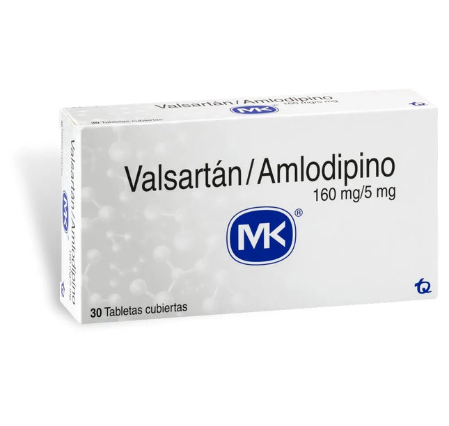 Valsartan Amlodi 160 5Mg 30Tb Mk