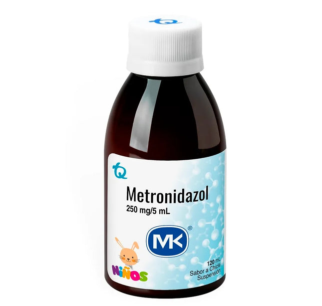 Metronidazol 250 Mg Suspensión 120 Ml Mk