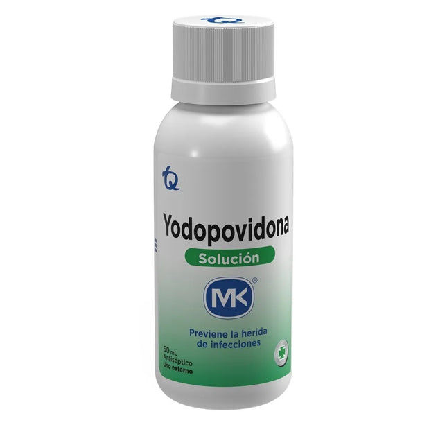 Yodopovidona Solucion 60 Ml Mk