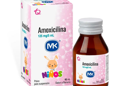 Amoxicilina 125 Mg Suspension 45 Ml Mk