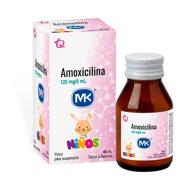 Amoxicilina 125 Mg Suspension 45 Ml Mk