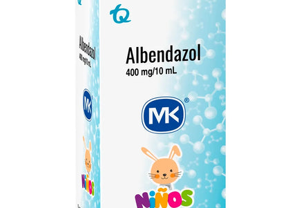 Albendazol 400Mg 10Ml Suspensión 10Ml Mk
