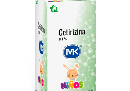 Cetirizina 0 1 Jarabe Dos 60 Ml Mk