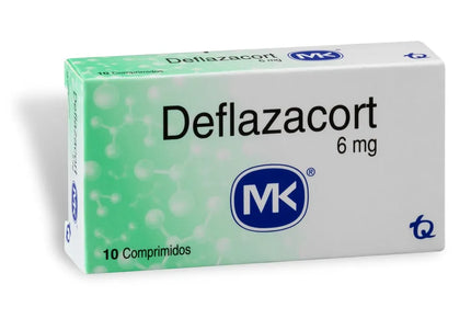 Deflazacort 6 Mg 10 Tabletas Mk