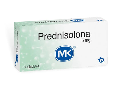 Prednisolona 5 Mg 30 Tabletas Mk