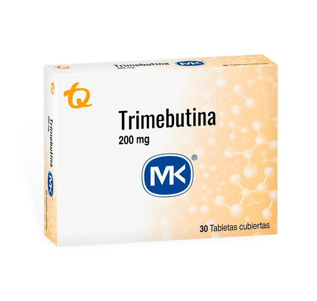 Trimebutina 200 Mg 30 Tabletas Mk
