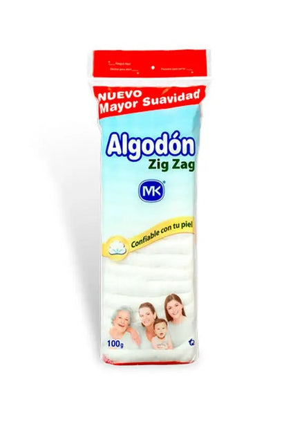 Algodon Zig Zag Mk 100 Gr