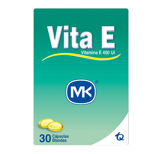 Vitamina E 400 U I 3 Blister 10Cap Mk