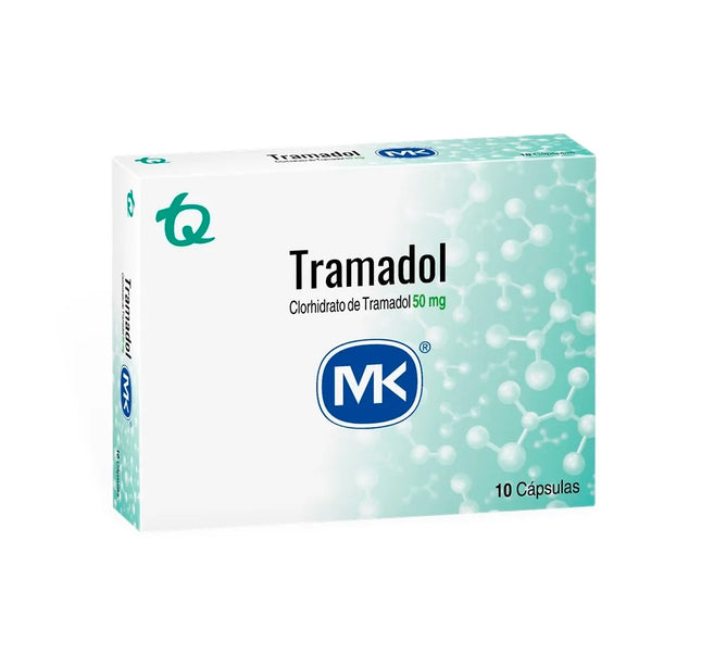 Tramadol 50 Mg 10 Capsulas Mk