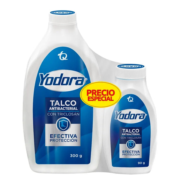 Talco Yodora 300 Gr + 90 Gr