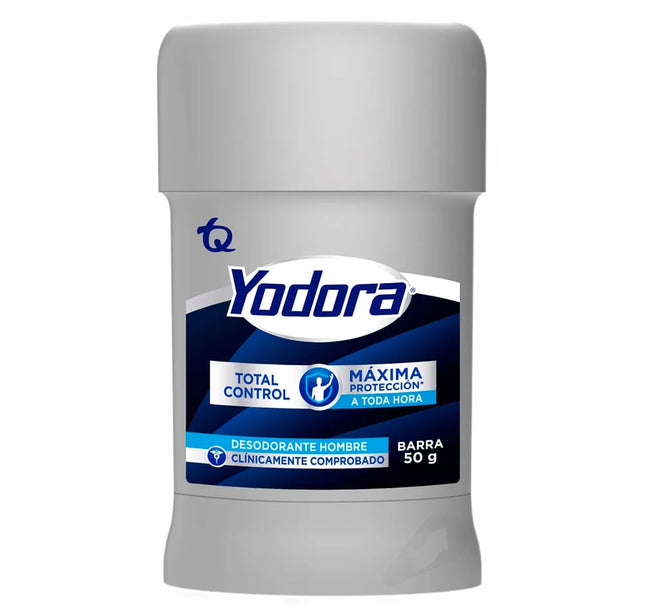 Desodorante Yodora Barra Total Control 50 Gr