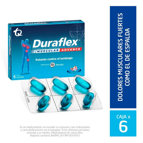 Duraflex Advance 6 Capsulas Mk