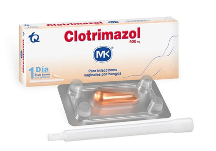 Clotrimazol 500 Mg 1 Ovulo Mk