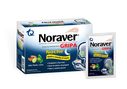 NORAVER GRIPA BEBIDA NOCHE 15 GR 24 SBS