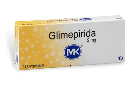Glimepirida 2 Mg 15 Tabletas Mk