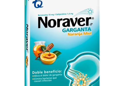 Noraver Pastillas Naranja Miel 12 Tbs