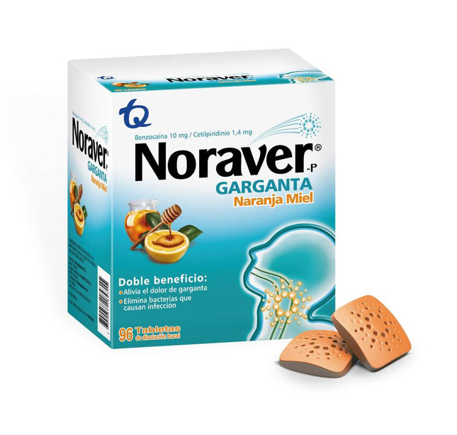 Noraver Naranja Miel 96 Pastillas A