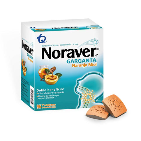 Noraver Naranja Miel 96 Pastillas A
