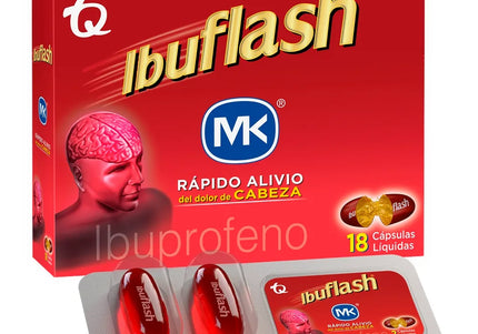 Ibuflash 400 Mg 18 Caps