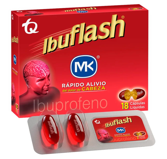 Ibuflash 400 Mg 18 Caps