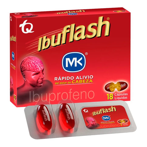 Ibuflash 400 Mg 18 Caps